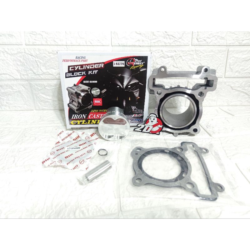 blok xtr racing 60 mm Jupiter MX Vixion MX king r15 old