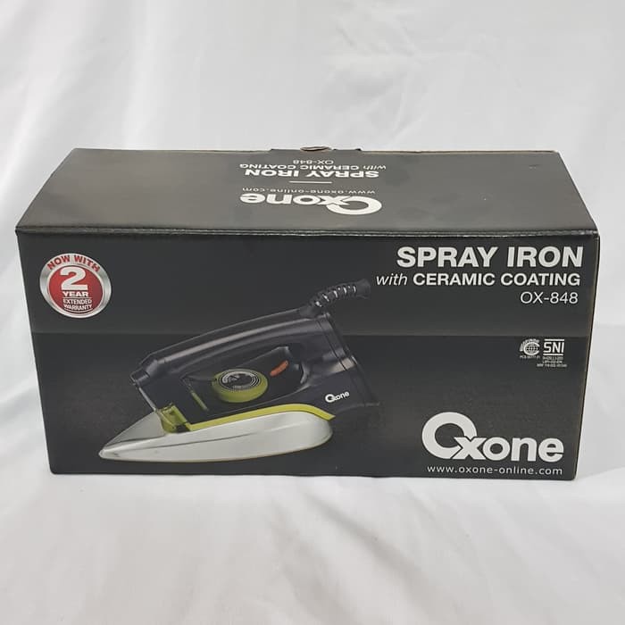 Setrika Spray Iron Oxone OX-848 with Ceramic Coating