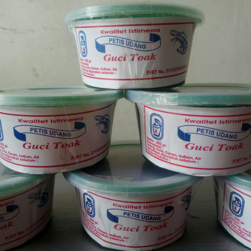 

Guci Toak Petis Udang kwalitas istimewa 250 gram