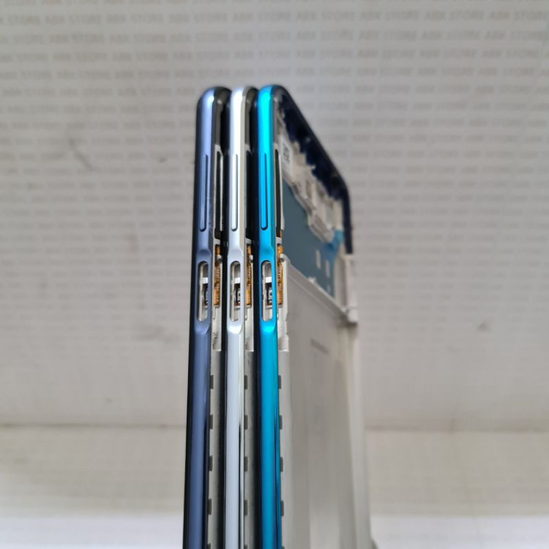 FRAME LCD TULANG TENGAH LCD TATAKAN DUDUKAN BAZZEL BEZZEL XIAOMI REDMI NOTE 9 PRO ORIGINAL