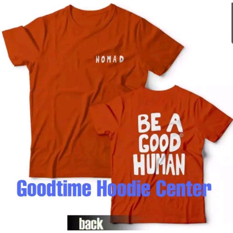 Kaos Unisex BTS JIMIN NOMAD BE A GOOD HUMAN