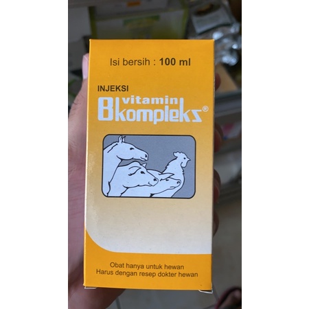 b kompleks medion 100ml injeksi b komplex complex hewan