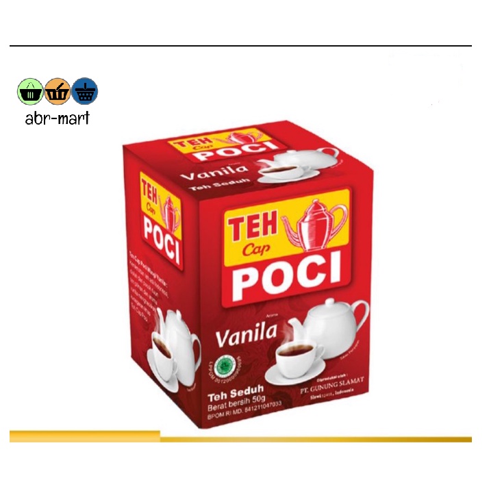 

Teh Poci Vanilla BUBUK 1 pack isi 10 kotak