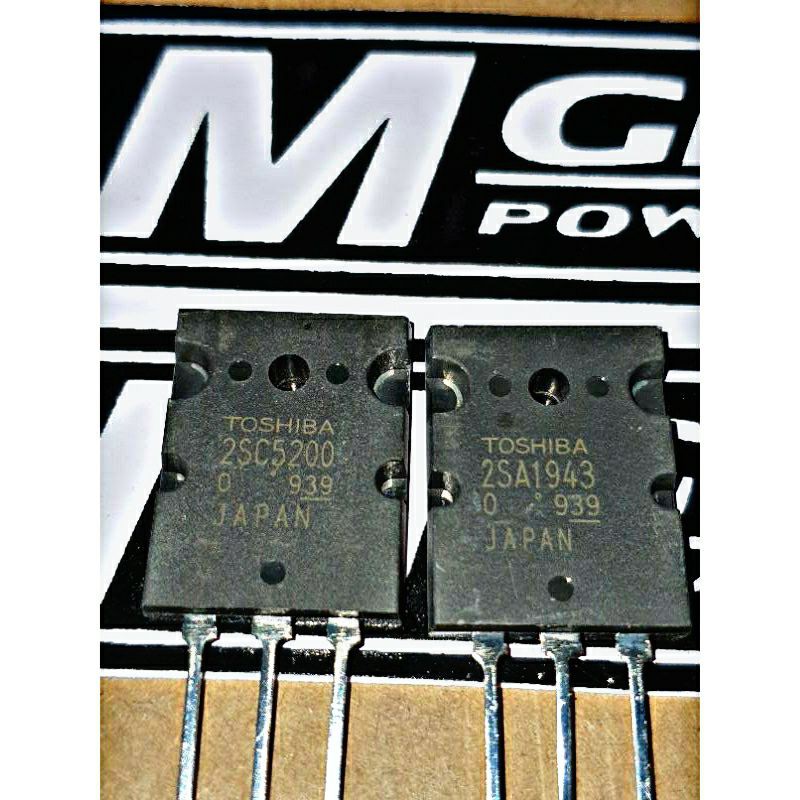 Transistor TOSIBA 5200/set Lot produk (939)