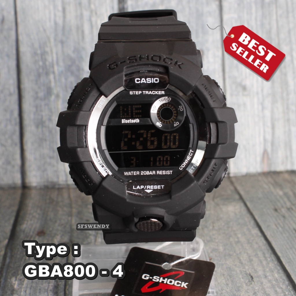 TERMURAH !!! Jam tangan digital pria &amp; anak anak Spoty G Shock GBA-800 Hitam full black army anti air