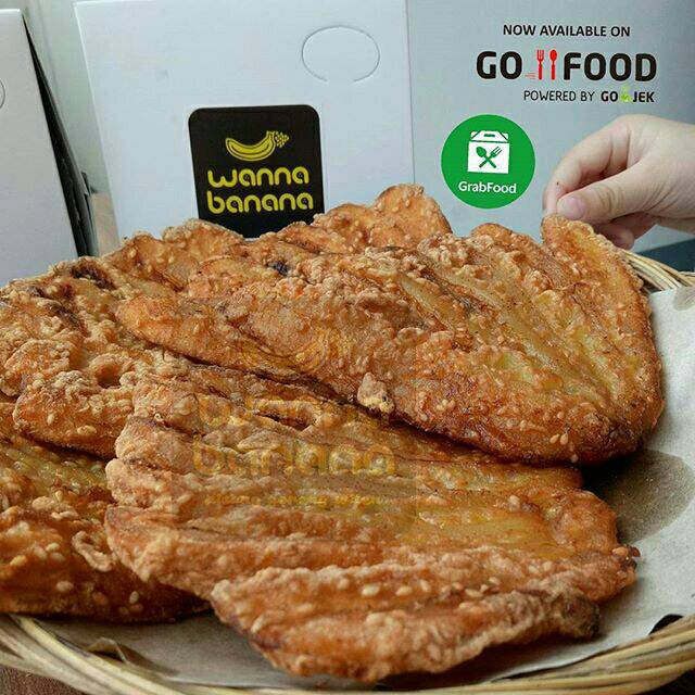 

Pisang Goreng Kipas Wijen 1/2 Matang