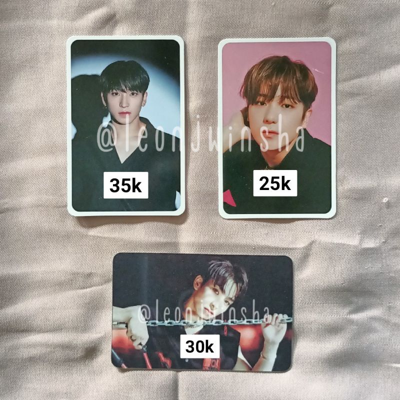 Photocard Ticket Trick Sangyeon Stealer Hyunjae Lenti Trick Sangyeon The Boyz