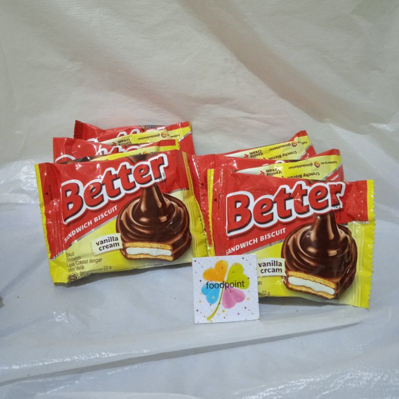 

Coklat Better Sandwich Biscuit Chocolate Indo