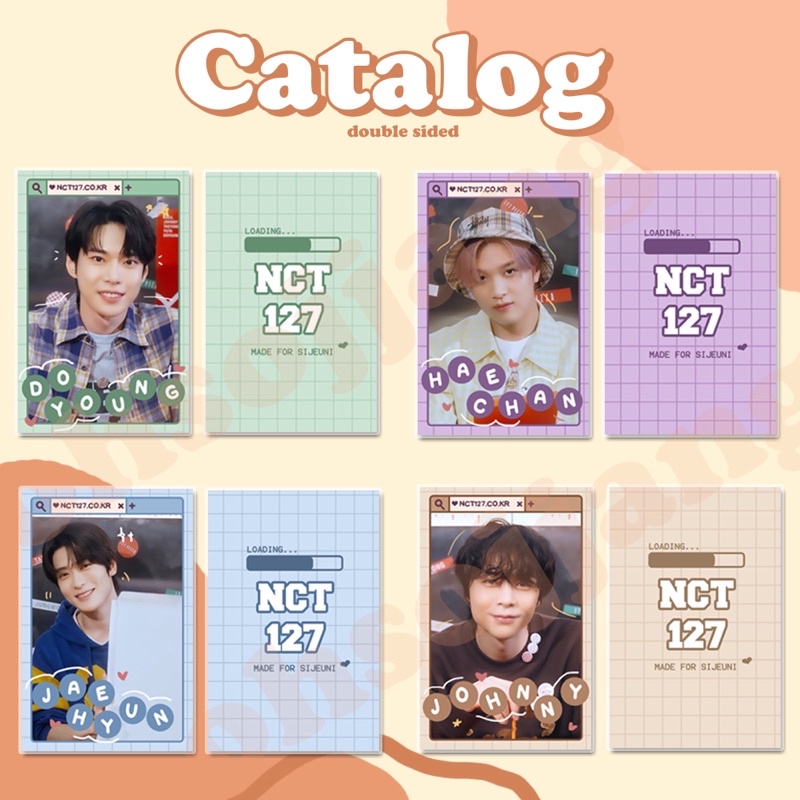 NCT127 KEYRING KEYCHAIN GANCI GANTUNGAN ACRYLIC KUNCI VOL.2 NCT