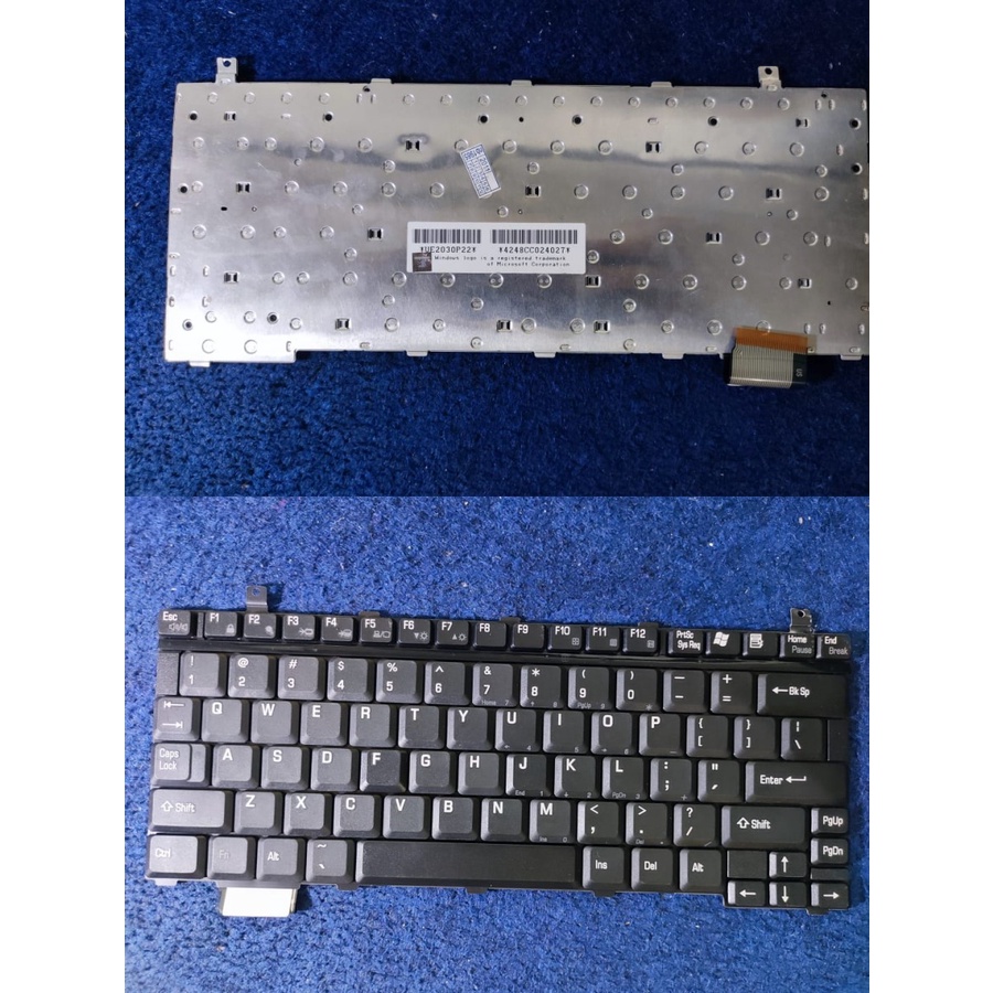 KEYBOARD TOSHIBA PORTEGE 3500 M500 R100 SATELLITE U200 SERIES BLACK
