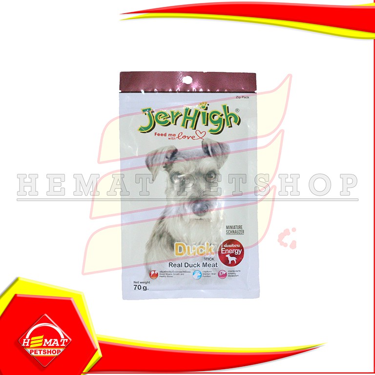 Cemilan Anjing Jerhigh Stick 70gr / Dog Snack Jer high 70 gr MeatJerky