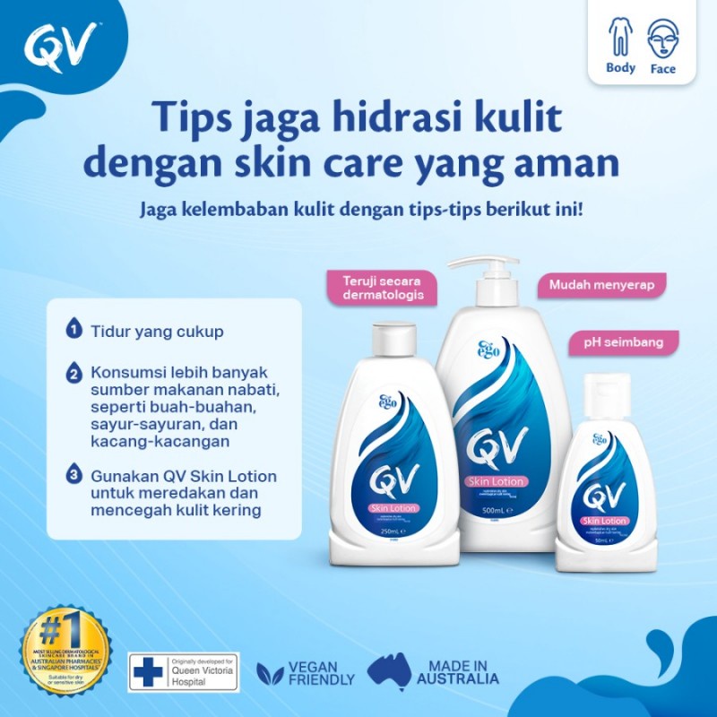 QV Skin Lotion Untuk Kulit Normal dan Sensitif - 500 ml