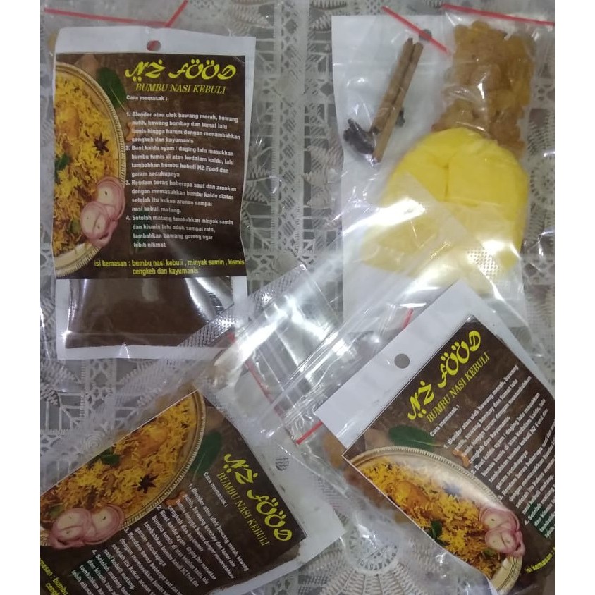 

bumbu kebuli paket lengkap