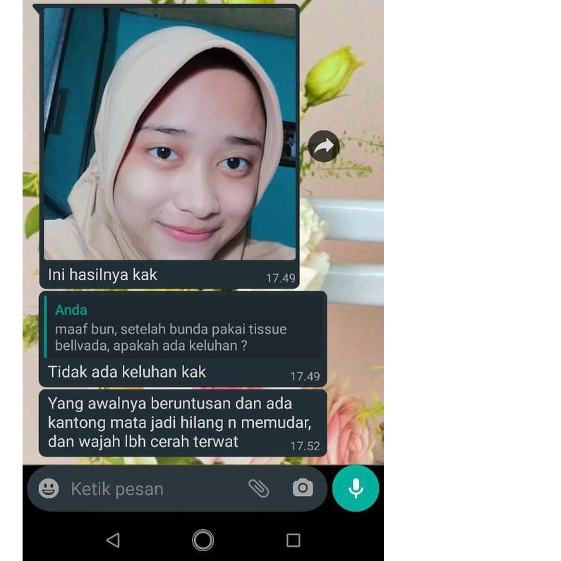 ❅ Bellvada Belvada Tisu Whitening Tissue Skincare / Bellvada Belvada ❁