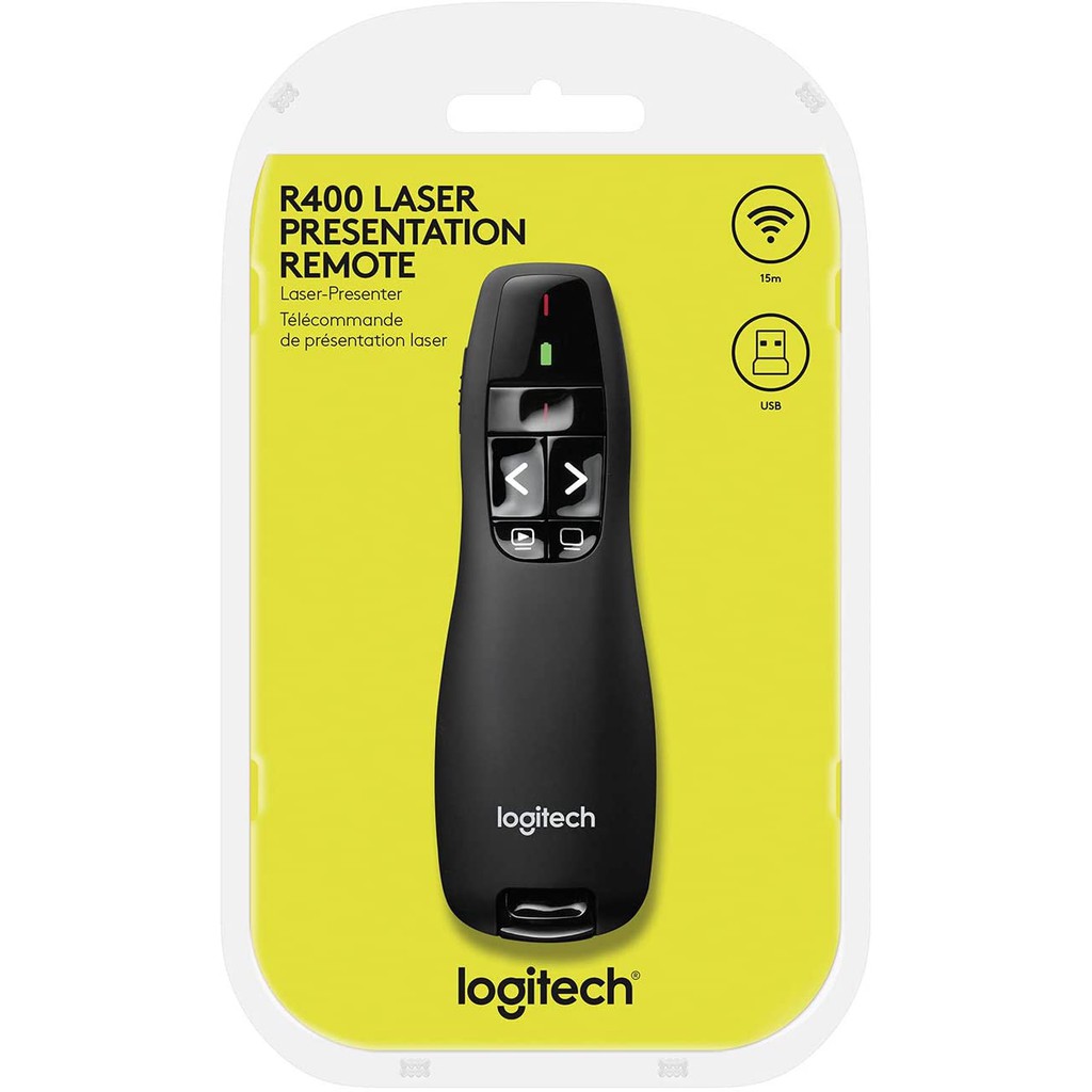 LOGITECH R400 Laser Presentation Remote