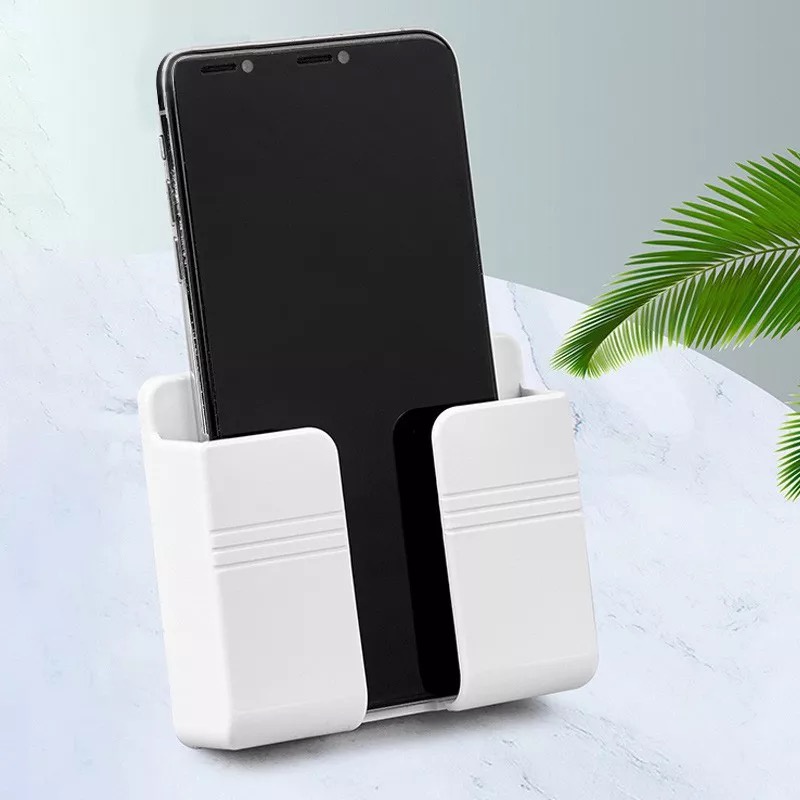 Tempat Gantungan Hp Dinding/ Tempat Charger Hp Serbaguna Termurah /Rak Hp Charge Gantung Tempel / Te