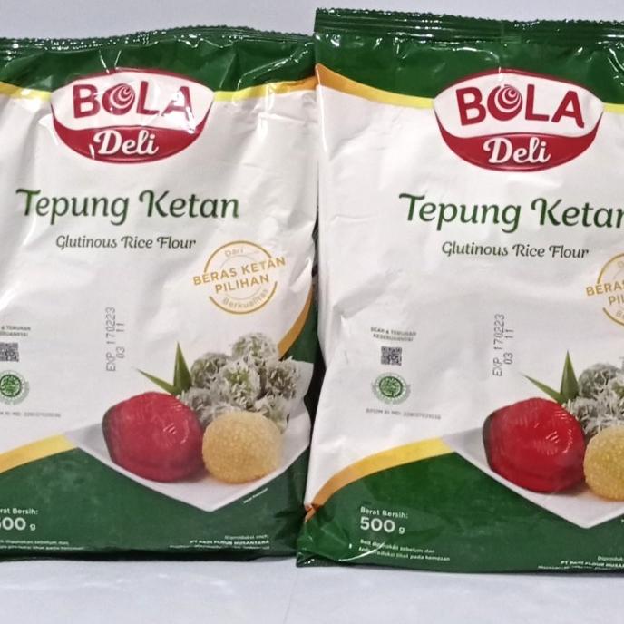 

Cuci Gudang Awal Tahun Tepung Ketan Putih BOLA DELI 500 gram Cuci Gudang Awal Tahun
