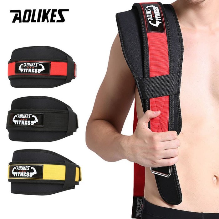 Sabuk Gym Fitness Belt Waist Support Lifting Belt Sabuk Gym Belt Weightlifting Power Belt Sabuk ORI