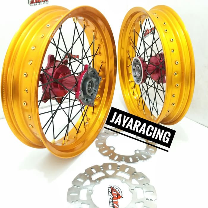 velg Supermoto 17 350 300 CRF 150 L sepaket lngkap