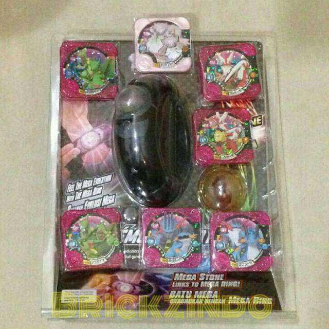 Pokemon Tretta Set Megaring dan Master Class Ver. Primal Groudon dan Kyogre