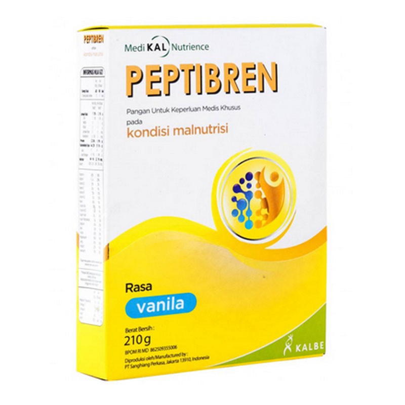 

[195 Gram] Peptibren Rasa Vanilla | Cokelat - Nutrisi Kaya Protein dan Kolin 195 gr