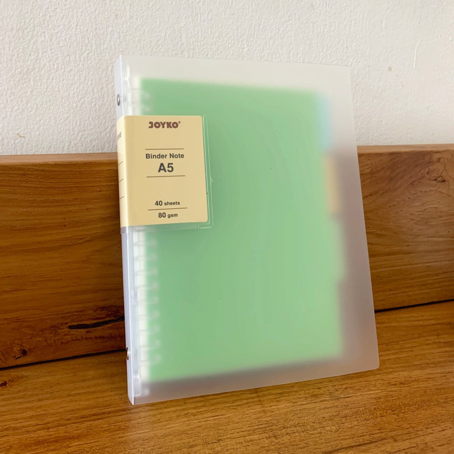 

Buku Binder Note Joyko A5 Transparan - [TP-P519] - Loose Leaf Notebook