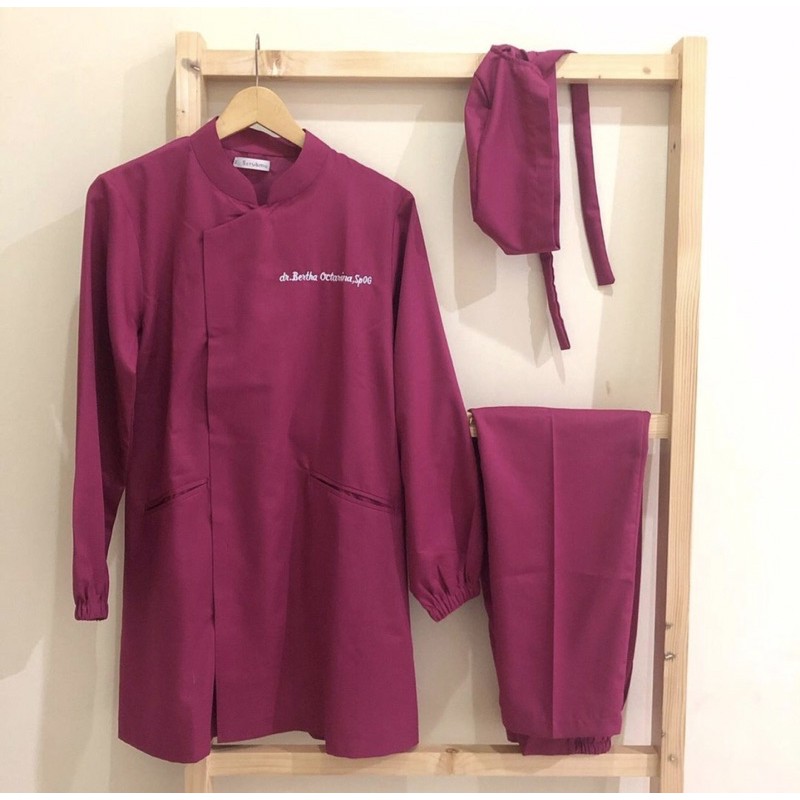 Baju Jaga / Baju Oka / Baju Ok / Baju Dokter / APD / Gown