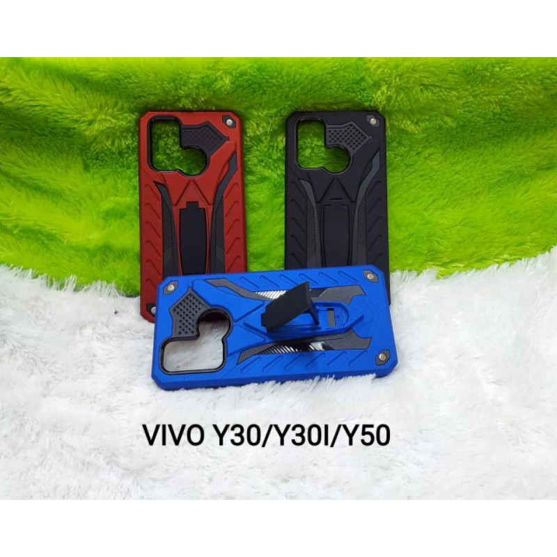 Hard Case Phantom Vivo Y30/Y30I/Y50 Stand Iron Transformers Hard Case Robot