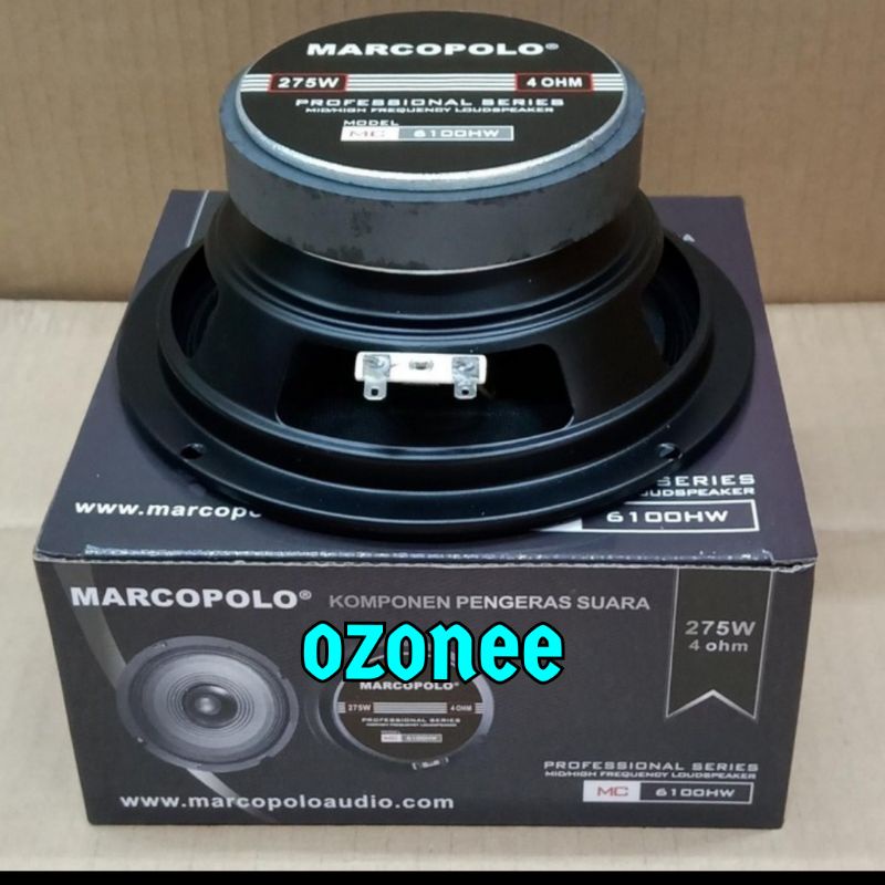 SPEAKER 8 INCH MARCOPOLO FULL RANGE MC 8100 MC8100