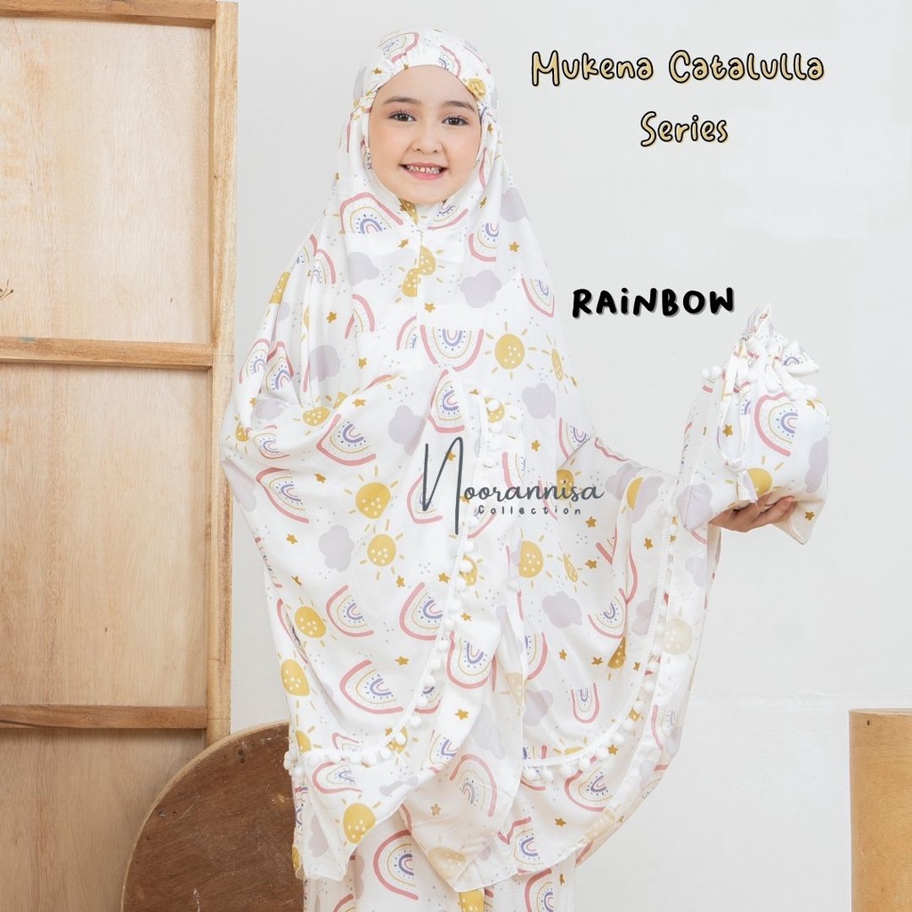 Mukena Anak Umur 2-12 Tahun Katun Rayon Premium Catalulla Series