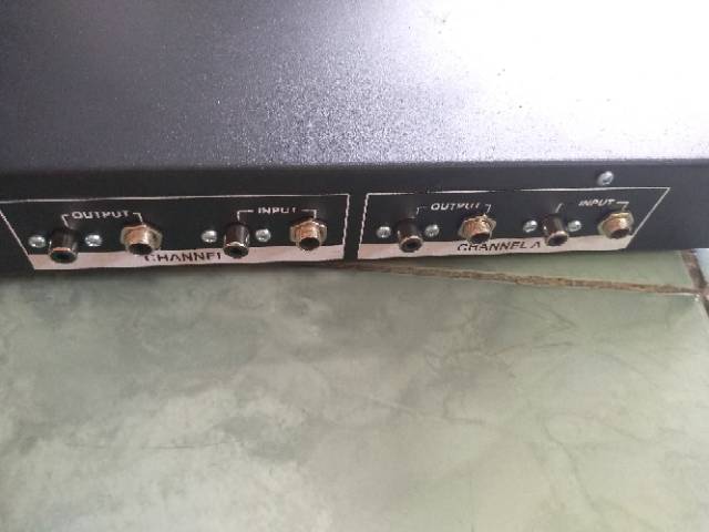 Audio prosessor plus sub wofer jadian