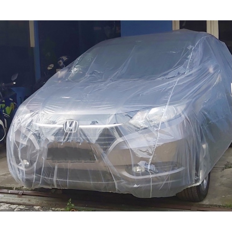 COVER MOBIL TRANSPARAN TEBAL 100 MIKRON AVANZA RAIZE ROCKY TUTUP MOBIL SARUNG MOBIL ERTIGA SIGRA DATSUN GO HRV TRANSPARAN WATERPROOF