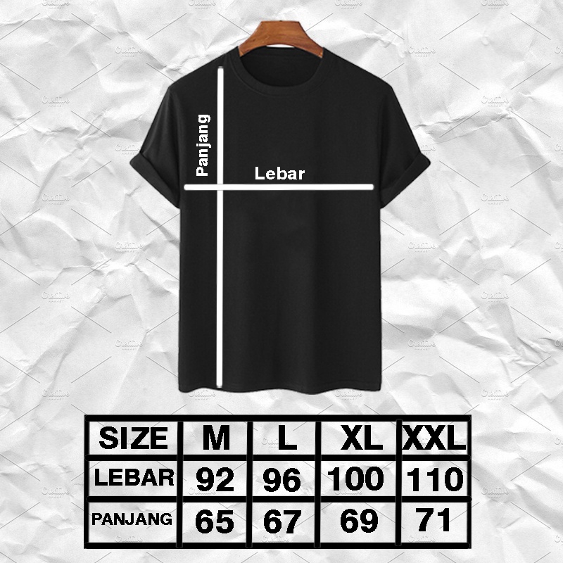 MALVARO-Kaos Distro Premium / Kaos Unisex / Baju Pria Wanita / MVCL 12