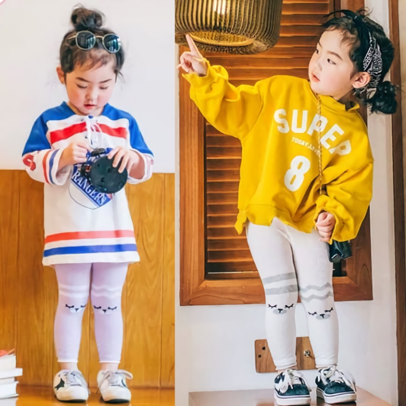 [ Buy 1 Get 1 ] Legging Jin Ae Anak 1-5 Tahun / Premium Leging Anak Gaya Korea Perempuan Kualitas Impor Lejing Laging Knit Celana Panjang Anak Perempuan ZR Vedia