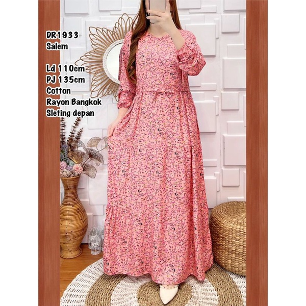 Dress Matt Cotton Rayon Bangkok