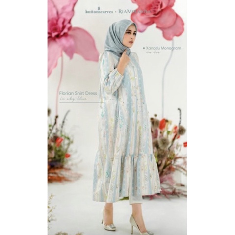 NEW❣️Florian Dress 𝗕𝘂𝘁𝘁𝗼𝗻𝘀𝗰𝗮𝗿𝘃𝗲𝘀 x Ria Miranda