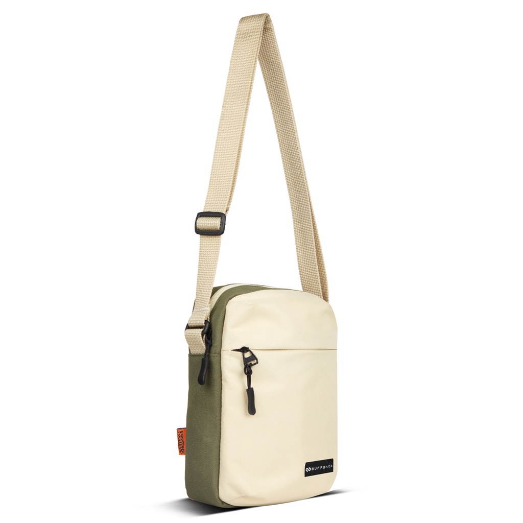 Tas Selempang Slingbag Buffback Nancy-Cream x Hijau
