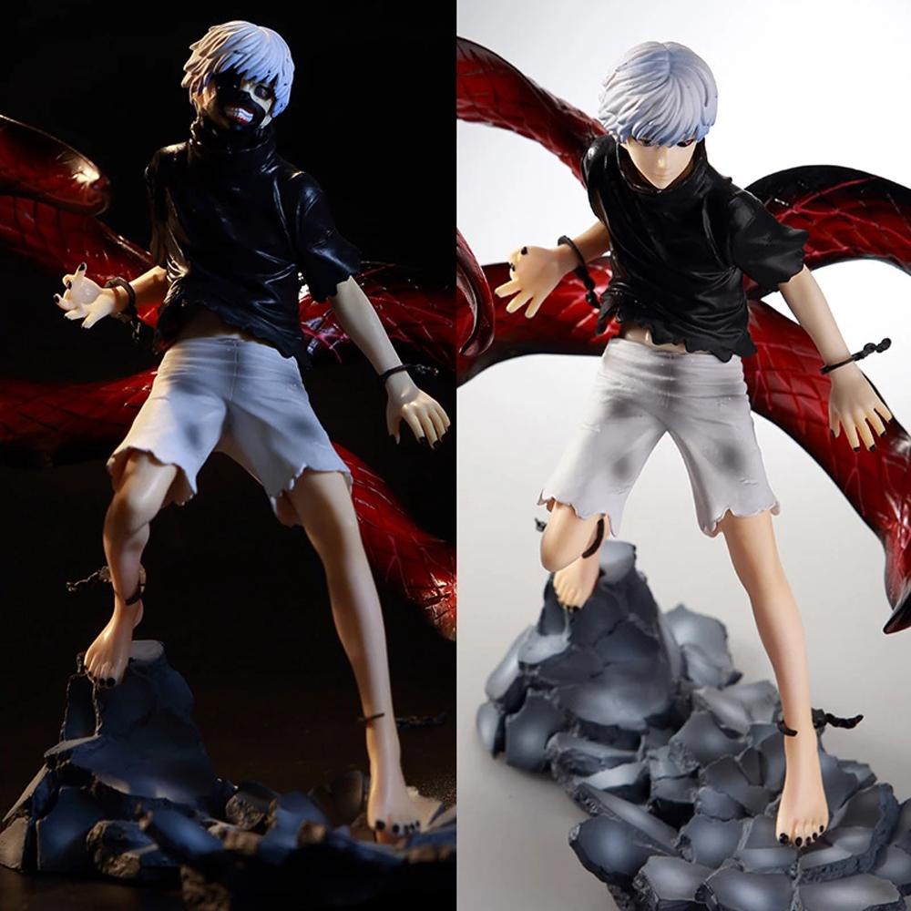 Mainan Model Dekorasi Anime AUGUSTINA Tokyo Ghoul Skala1Per8 2kepala Action Figure