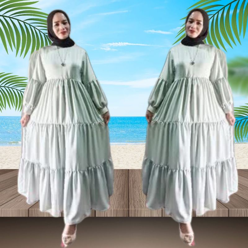 ( Dress ) MIDI SULTAN MAXMARA LUXURY PREMIUM