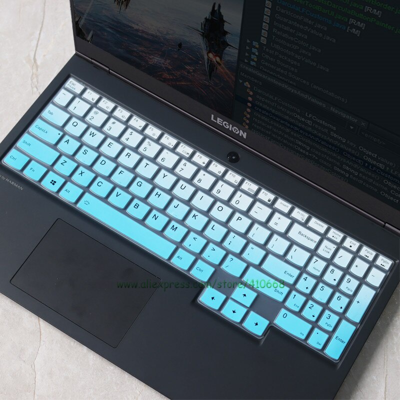 Skin Silikon Pelindung Keyboard 15.6 &quot;Untuk Lenovo Legion 5 5i 5p 5pi 15 2020 R7000 Y7000P Legion5 15&quot;