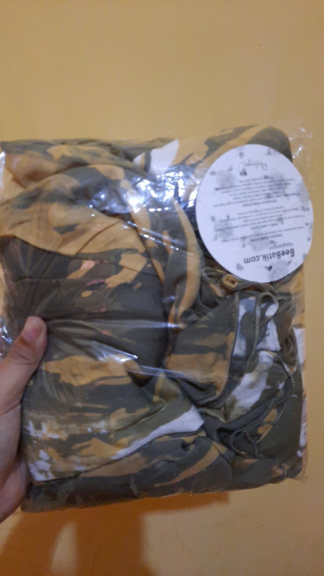 Tw30 Gamis Batik Twill Premium Motif Abstrak