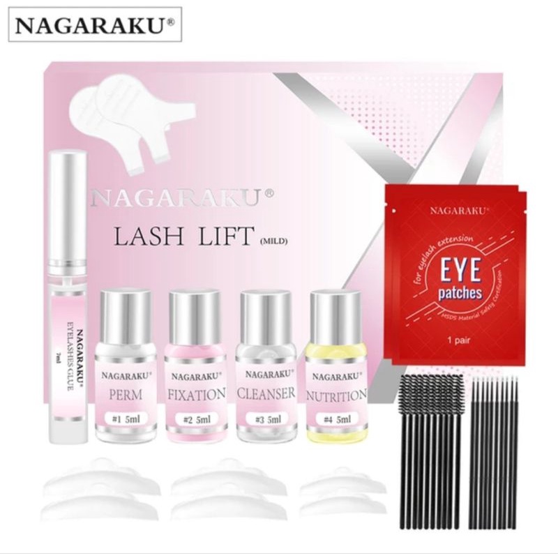 NAGARAKU / LASH LIFT KIT LENGKAP DENGAN KERATIN / BROW LAMINTION