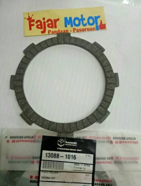 HARGA PERBIJI PLATE FRICTION KAMPAS KOPLING KX 85 KX85 KLX 150 KLX150 D TRACKER 150 DTRACKER ORI ORIGINAL KAWASAKI KGP HARGA PER1  BIJI KEPING