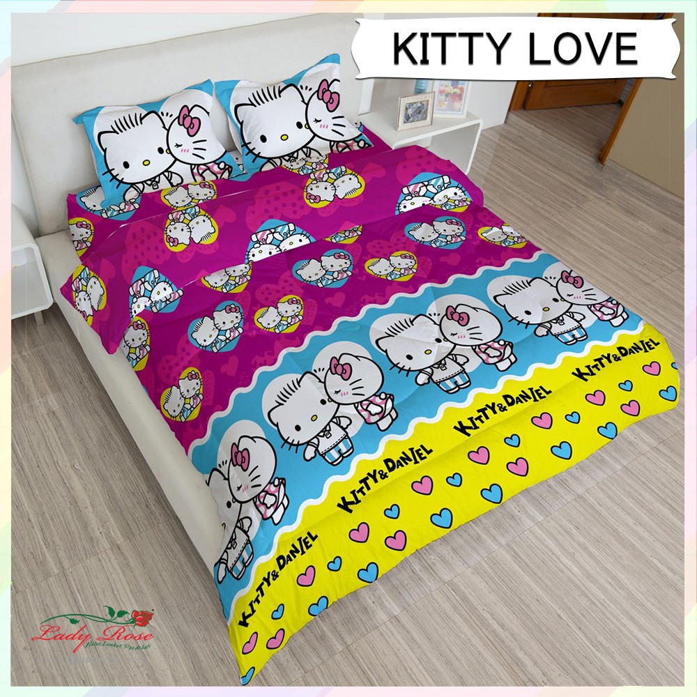 MC Bedcover ladyrose (sprei  rumbai )160x200