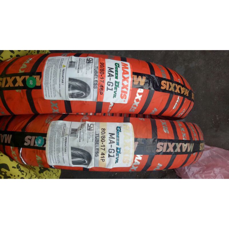 Ban maxxis 80/80-17 &amp; 90/80-17 tubles