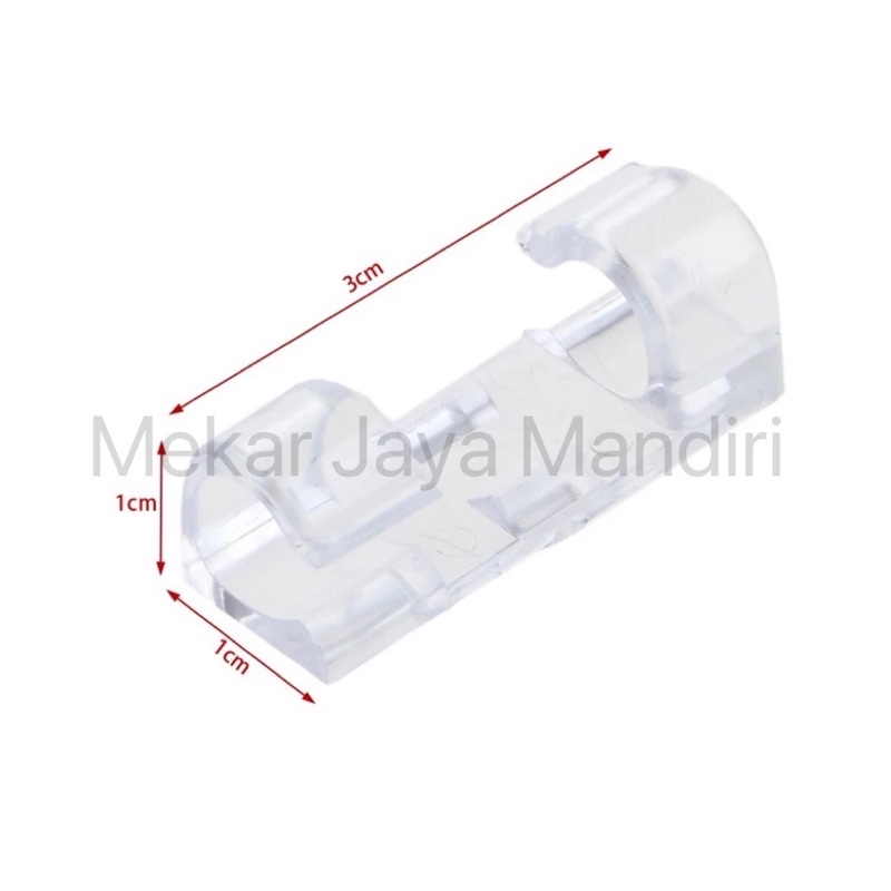 Penjepit Kabel Klip Tempel Dinding Organizer Kabel Serbaguna