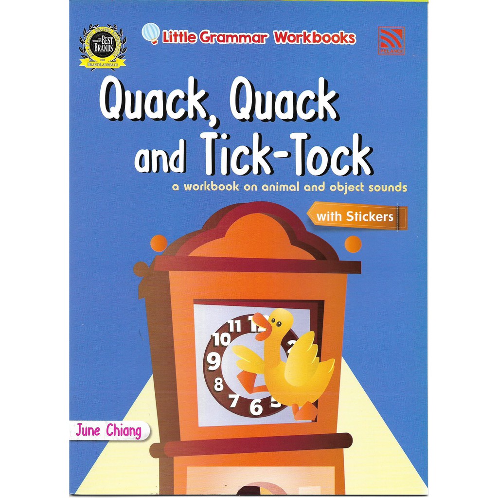 Little Grammar : Little Grammar Workbooks (With Sticker) Series No 21 - 30-QUACK  QUACK AND TIC