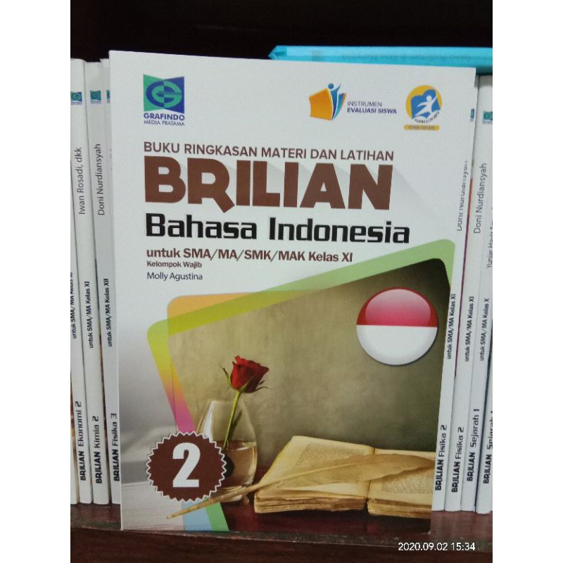 

Brilian Bahasa Indonesia SMA kelas XI Grafindo