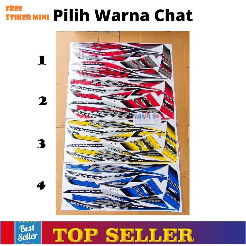 Striping Stiker Variasi Motor Jupiter Z1 - Spark RC Murah