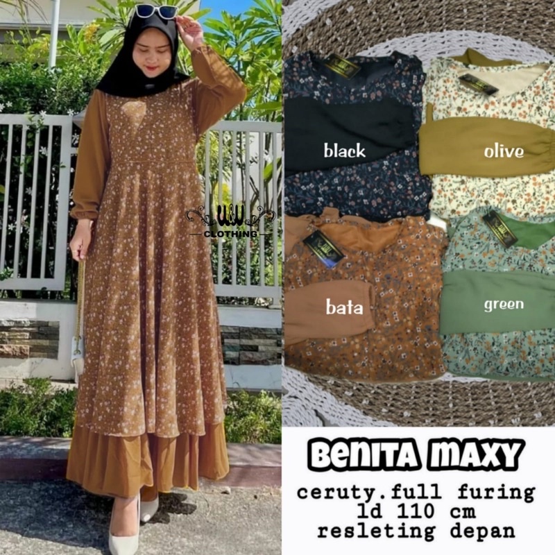 ((READY STOCK)) BENITA MAXY CERUTY by W&W CLOTHING